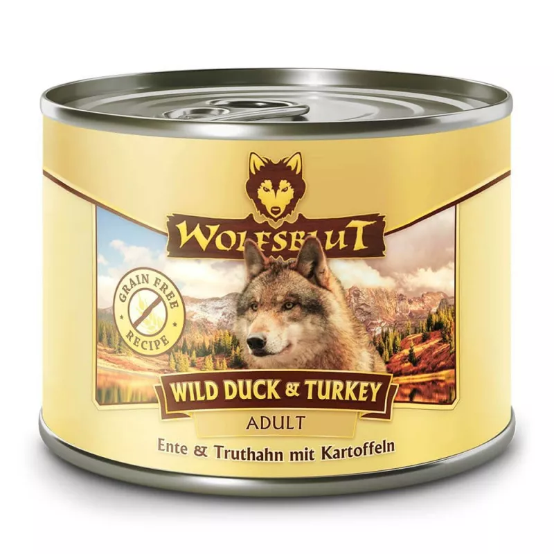 Wild Duck & Turkey Adult - Ente & Truthahn mit Kartoffel 200 g